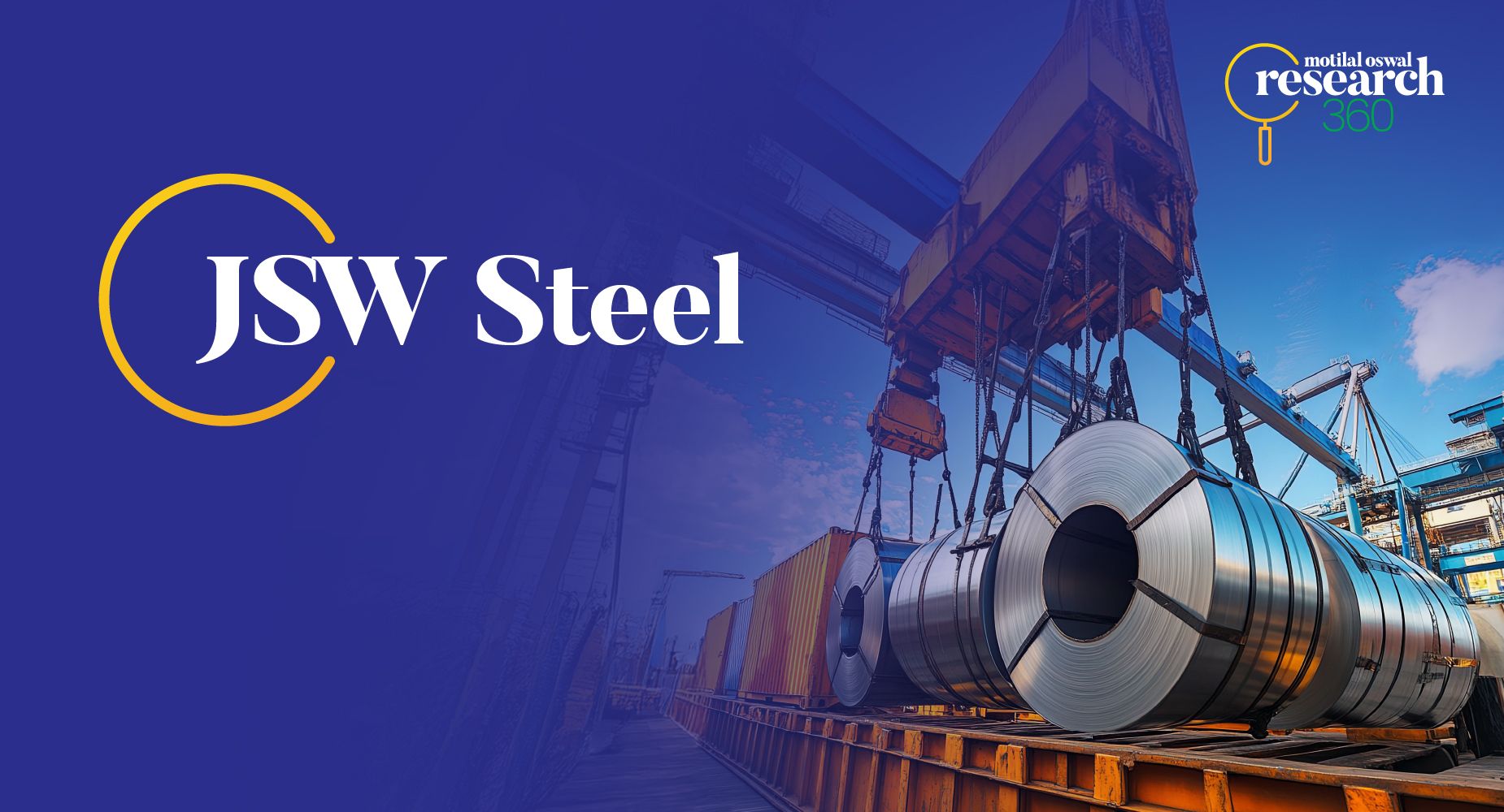JSW Steel stock analysis highlighting ₹1,350 target price and JFE joint venture impact
